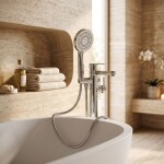 REA - Sprchová hlavice JS-019 CHROME REA-07054