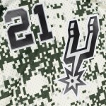 Mitchell & Ness Pánský dres San Antonio Spurs NBA Tim Duncan #21 2013-14 Swingman Camo Velikost: M