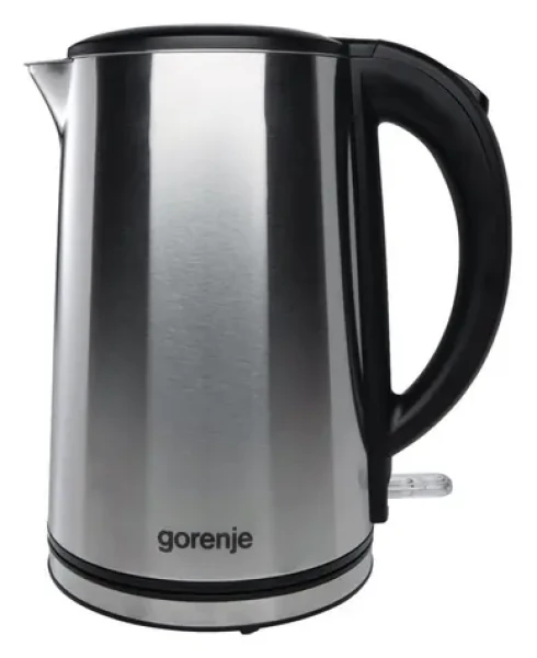 Gorenje K15DWS černá / Varná konvice / 2200 W / 1.5 l / nerezová ocel (K15DWS)