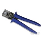 KNIPEX - kleště lisovací - 230mm - čtyřtrnové, stočené kontakty Harting; Ilme; Phoenix; Amphenol; Walther; HTS;Contact; Weidmüller 0.14-6mm², v plastovém kufříku s pěnovou vložkou (975265)