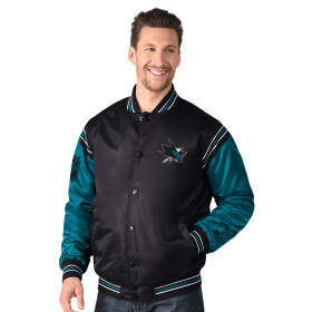 G-III Pánská bunda San Jose Sharks NHL Enforcer Jacket Velikost: M