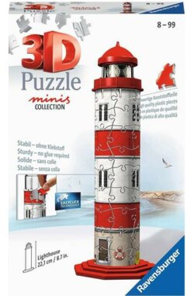 Ravensburger 3D puzzle Mini budova Maják 54 ks