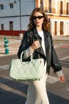 Nákupní taška Reisenthel Loopshopper M Puffer iced matcha