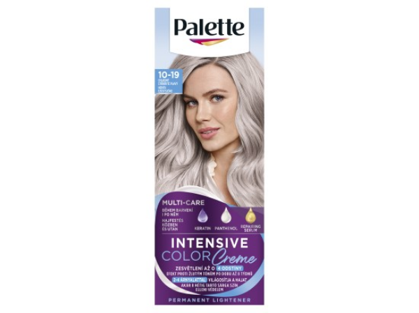Palette Intensive Color Creme barva na vlasy Chladný stříbřitě plavý 10-19