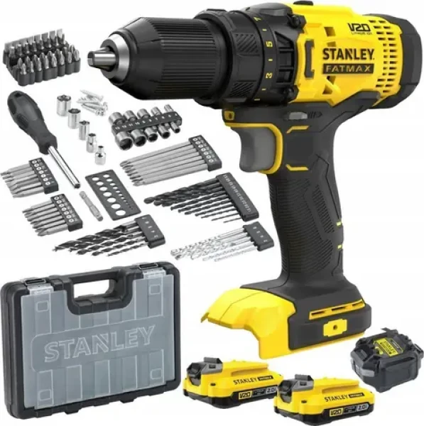 Stanley SFMCD700D2A / Aku vrtačka / 18V / 2x 2,0Ah (SFMCD700D2A)