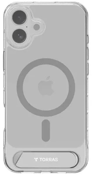 Torras Pstand Series Ochranné pouzdro pro Apple iPhone 16 transparentní (X00FX1932)