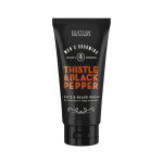 SCOTTISH FINE SOAPS Pánský mycí gel na pleť a vousy Thistle & Black Pepper 150 ml, černá barva, plast