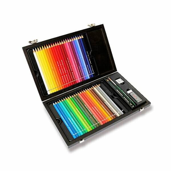 Faber-Castell Albrecht Dürer akvarelové pastelky dřevěný kufřík 48