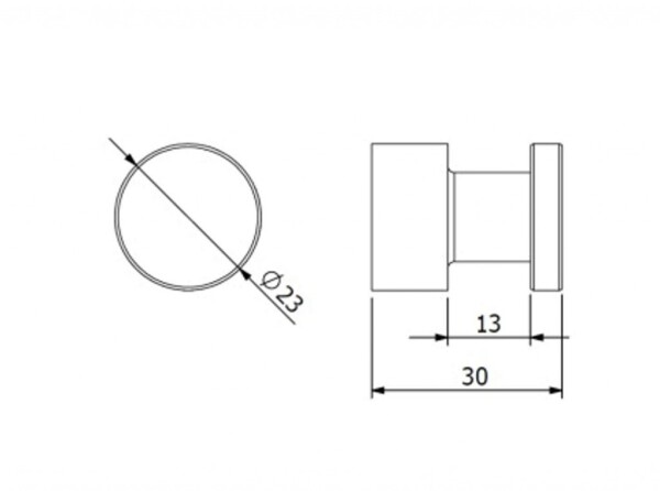 KLUDI - Vela R Háček, chrom 5898405