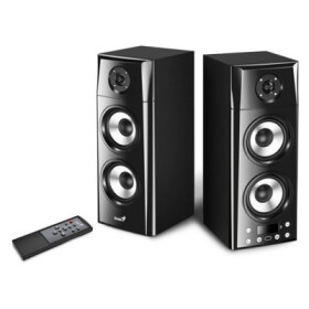 GENIUS reproduktory SP-HF2800 BT/ 2.0/ 60W/ Dřevěné/ Bluetooth/ USB/ dálkové ovládání EDF_1561220