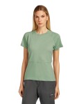 ICEBREAKER Wmns 200 Waffle Elevation SS Tee, Seaglass (vzorek) velikost: S
