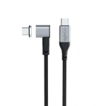 Epico Magnetický pletený nabíjecí kabel USB-C na USB-C 2m šedá (9915101300220)