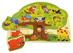 Puzzle Veselá zvířátka