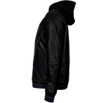 Pánská Kožená Bunda Blue Pearl Brixton Černá Velikost: 6XL