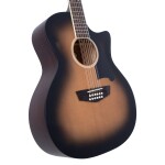 D'Angelico Premier Fulton Grand Auditorium 12-String CE Aged Burst