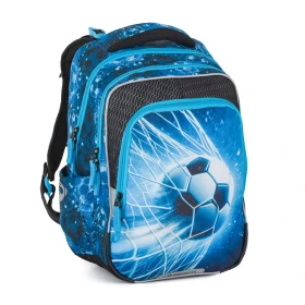Bagmaster BETA 26 C školní batoh – fotbal Modrá 23 l 230397