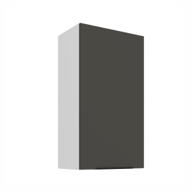 Horní skříňka Aria 50 G-90 1F Barva korpusu: Bílá, Barva dvířek: GR - Graphite AFM