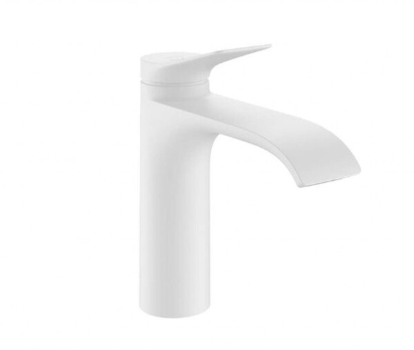 HANSGROHE - Vivenis Umyvadlová baterie s výpustí, EcoSmart, CoolStart, matná bílá 75023700