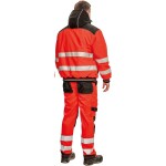 CRV Cerva Bunda KNOXFIELD Hi-Vis WINTER PILOT pánská zimní reflexní červená S červená
