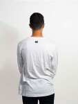 RVCA CRUEL SUMMER white pánské tričko s dlouhým rukávem - M