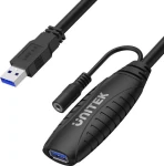 Unitek prodlužovací kabel USB 3.1 15 m / Prodlužovací kabel / se zesilovačem signálu / USB-A(M)-USB-A(F) (Y-3003C)