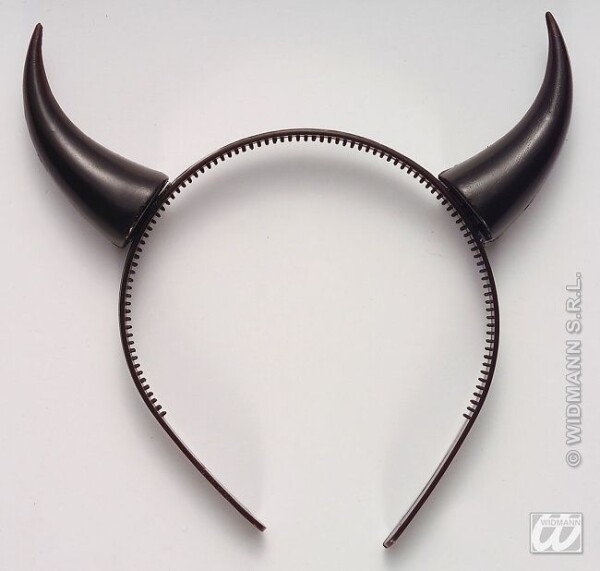 R-Kontakt.cz Rohy čertí černé, plast