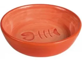 TRIXIE Keramická miska pro kočky barevná / Miska / Keramika / 200 ml / O 13 cm (TX-24492)
