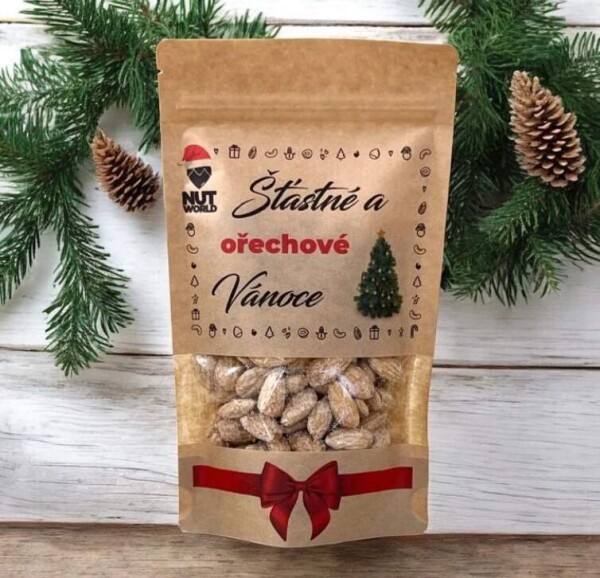 Vánoční mandle solené 200g