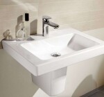 VILLEROY & BOCH - Subway 2.0 Umyvadlo s přepadem, 65x47 cm, s CeramicPlus, alpská bílá 711365R1