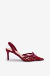 Lodičky na jehlovém podpatku model 213881 Step in style 41