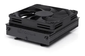 Noctua NH-L9A-AM5 chromax.black černá / Low-profile CPU chladič / 92 mm PWM / AMD AM5 / TDP 61 W (NH-L9a-AM5 ch.bk)