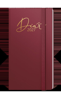 Týdenní diář 2027 Jakub Luxi kapesní zelená