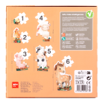 Edukační puzzle Apli - My First Farm, 21 ks, 2+