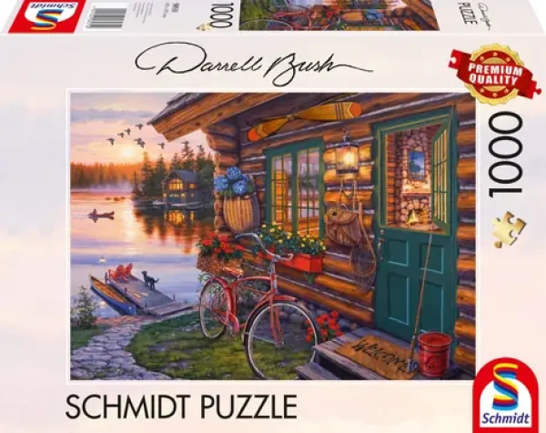 SCHMIDT Puzzle Chata u jezera
