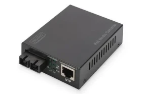 Digitus DN-82150 / Media konvertor / Gigabit Ethernet / RJ45-SC / MM / PoE 30 W / 850 nm / 500 m (DN-82150)