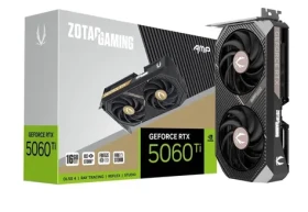 ZOTAC GeForce RTX 5060 Ti AMP 16GB / 2400 - 2632Mhz / 16GB GDDR7 / 128bit / 1x HDMI + 3x DP / 650W (8) (ZT-B50620F-10M)