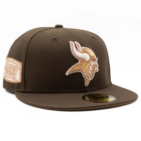 New Era Pánská kšiltovka Minnesota Vikings NFL Walnut XLV Anniversary 59FIFTY Fitted Velikost: 7 3/8
