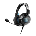Audio Technica ATH-GDL3BK černá / herní sluchátka s odnímatelným mikrofonem (ATH-GDL3BK)
