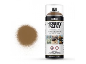 Vallejo Hobby Spray Paint 28014 Leather Brown 400 ml