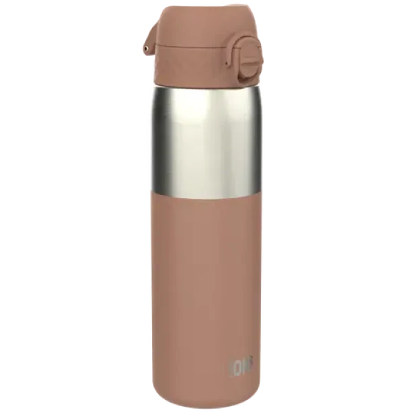Ion8 Leak Proof Mocha Mousse / Nerezová láhev / 600 ml