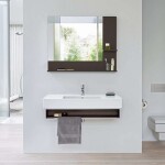 DURAVIT - Vero Umyvadlo 105x49 cm, s přepadem, s otvorem pro baterii, bílá 0329100000