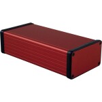 Hliníkové pouzdro 1455 Hammond Electronics 160 x 78 x 43 , červená