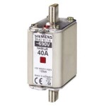 Siemens 3NA78226 sada pojistek Velikost pojistky = 0 63 A 690 V 3 ks