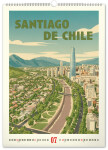 Nástěnný kalendář 2027 Notique Notique Vintage plakáty světová města, 33×46 cm