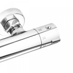 Erga Dubaj, sprchový set s termostatickou baterií a hlavovou sprchou 30 cm, chromová, ERG-YKA-BP.DUBAJ-THERM-30-CHR