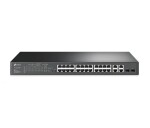 TP-Link OMADA switch SL2428P (24x100Mb/s, 2xGbE, 2GbE/2xSFP combo, 24xPoE+, 250W) EDF_324132