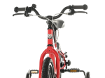 Dětské kolo LEADER FOX Fox 16", model 2025-1, barva červená