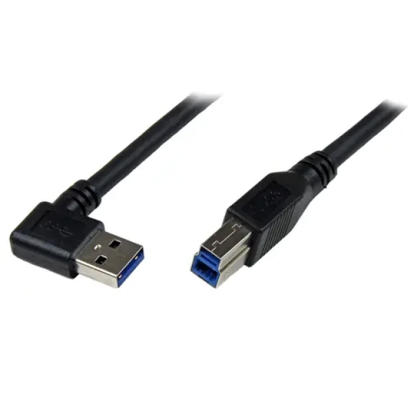 StarTech SuperSpeed kabel USB-A na USB-B černá / 5 Gbs (USB3SAB1MRA)