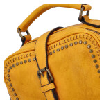 Krásná koženková crossbody kabelka Espaňa, žlutá