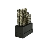 Sada vrtáků do kovu, sada 25ks, 1-13mm, HSS 22197
